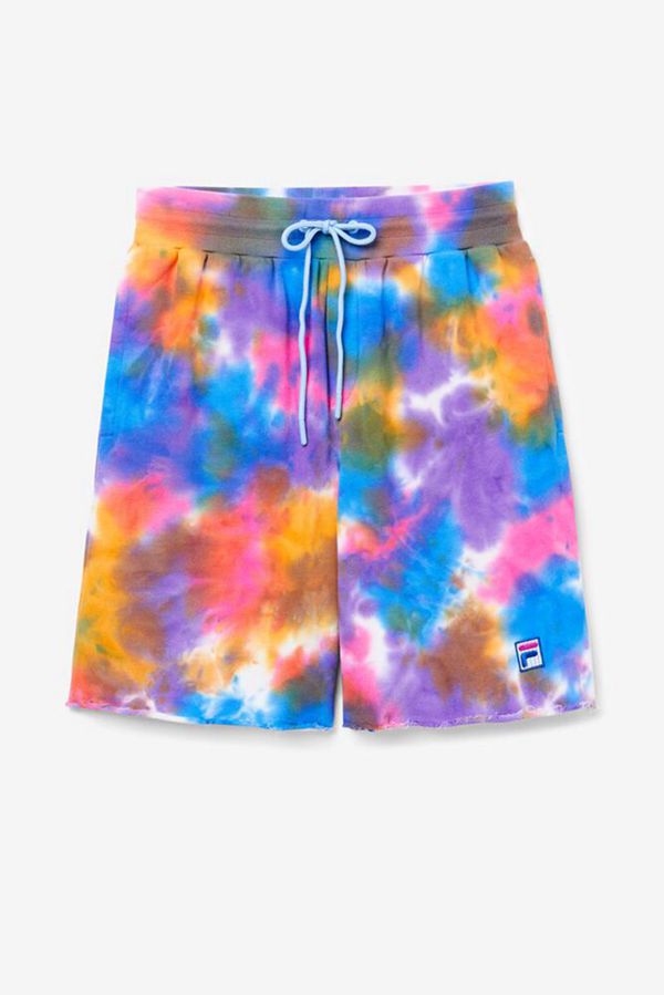 Calção Fila Homem Multicoloridas - Fila Sloan Tie Dye En Portugal,SQRG-79230